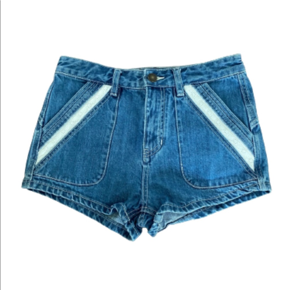 FREE PEOPLE DENIM SHORTS